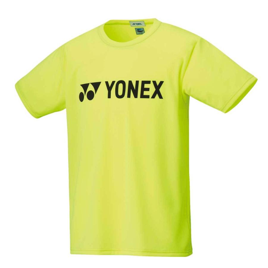 メール便OK YONEX(ヨネックス) 16501 ユニセックス ドライＴシャツ テニスシャツ シャインイエロー｜paraspo