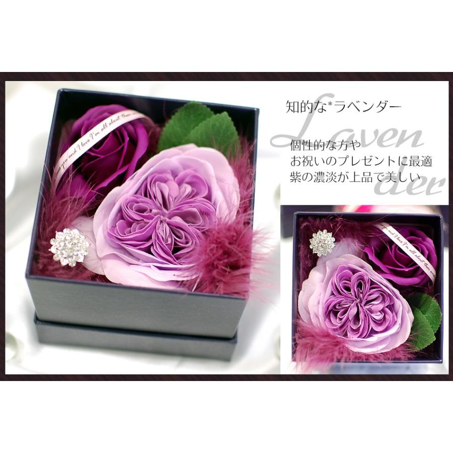 ミニアロマボックスフラワー ソープフラワー 石鹸でできた花 フレグランスフラワー 記念日 誕生日プレゼント 花 香り付き お洒落 Miniarbox 花ギフト専門店 パラボッセ 通販 Yahoo ショッピング
