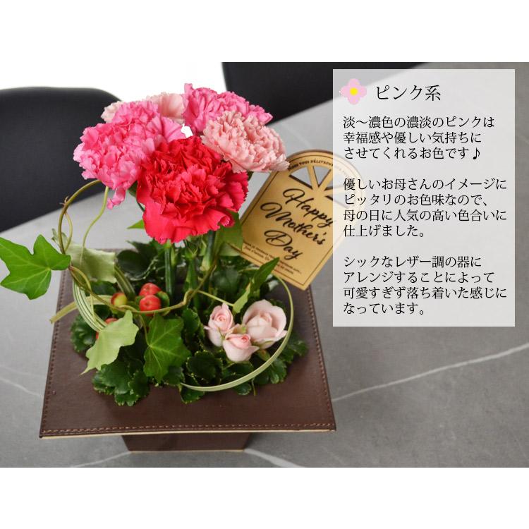 フラワーアレンジメントＢ 母の日 ギフト 花 生花 母の日限定 トピアリー アレンジ