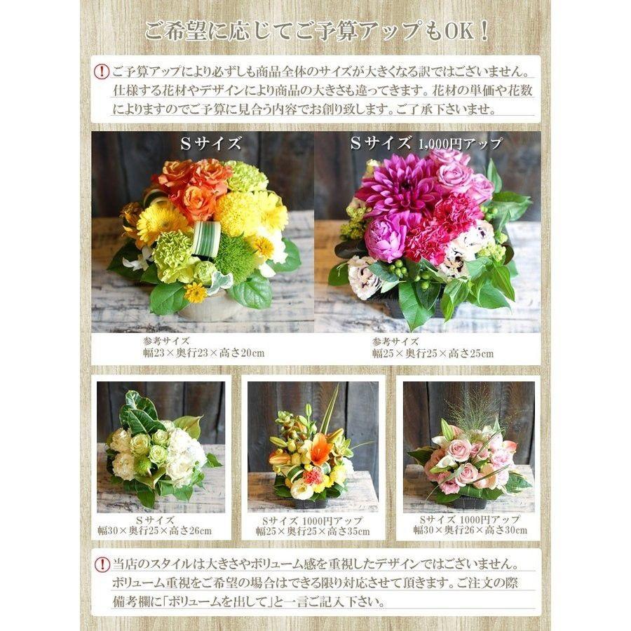 誕生日プレゼント 父の日プレゼント 花 ギフト お祝いの花 フラワーギフト 父の日 花 結婚祝い 出産祝い 古希 (オーダーメイド アレンジメント・花束 Sサイズ)｜paravoce｜13