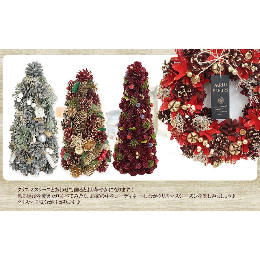 クリスマスツリー 卓上 おしゃれ 木の実のミニツリー 選べる  