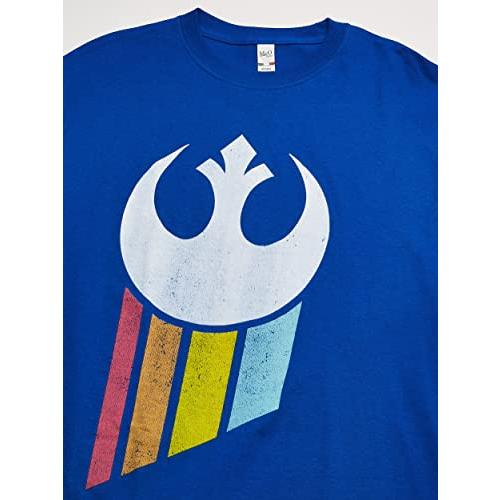 ⭐️完成品⭐️ スターウォーズメンズレインボー反抗プライドTシャツ%カークムン%ロイヤルブルー%カークムン%XX-ラージ 【2204114555】(12655円)