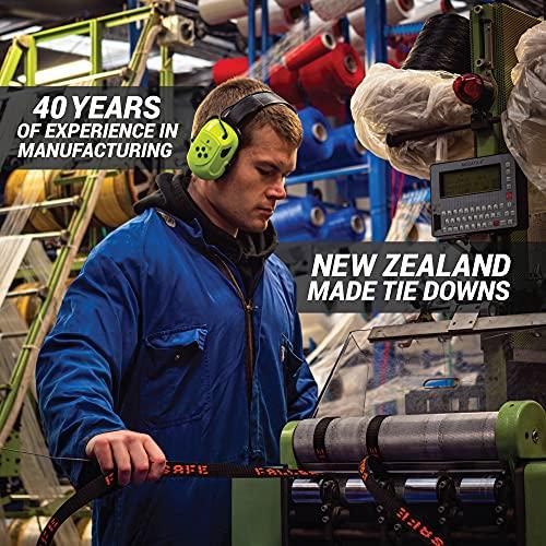 トレーラーへのステンレスボートタイダウンストラップ|ニュージーランド製の優れた強度2，400 lbs UV加工ボートランサムタイダウンストラップ|1インチ×2.5’ トレーラーへのステンレスボートタイダウンストラップ|ニュージーランド製の優れた強度2，400 lbs UV加工ボートランサムタイダウンストラップ|1インチ×2 Trailer
