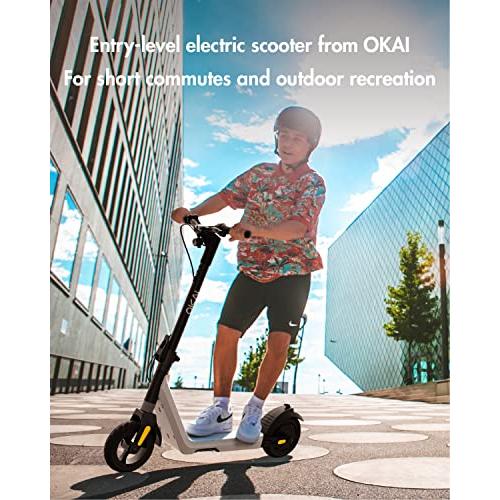 【初期/レア】 OKAI ES 50 B電動スクーター-12.4マイル航続距離&15.5 MPH-子供・10代・大人向けの軽量折りたたみ式Eキックスクーター 【LWH1848131571】(66424円)