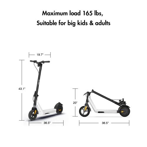 【初期/レア】 OKAI ES 50 B電動スクーター-12.4マイル航続距離&15.5 MPH-子供・10代・大人向けの軽量折りたたみ式Eキックスクーター 【LWH1848131571】(66424円)