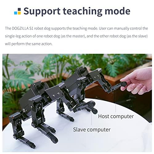 【日本未発売】 Raspberry Pi 4 B四足歩行ロボット犬トイ電子犬12-DOFバイオニックロボットプログラミング可能な大人用人工知能ロボットDOGZILLA with Pi 4 B 【XUR4280752209】(153856円)