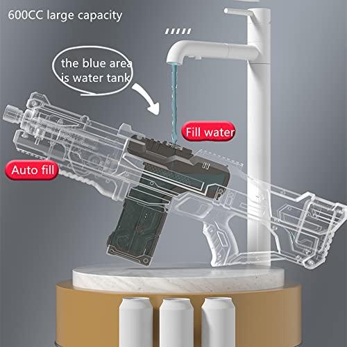 正規品 JCWHオートフィル水鉄砲、電池式ウォーターブラスター、電動水鉄砲、大容量長距離強力&PWater Toys Beach Sand Outdoor Swimming Pool用の強力な 【Y2668748948】(15323円)