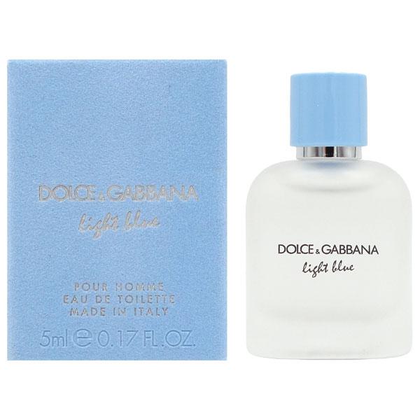 ドルチェ＆ガッバーナ D&G ライトブルー プールオム EDT BT 5ml 【ミニ