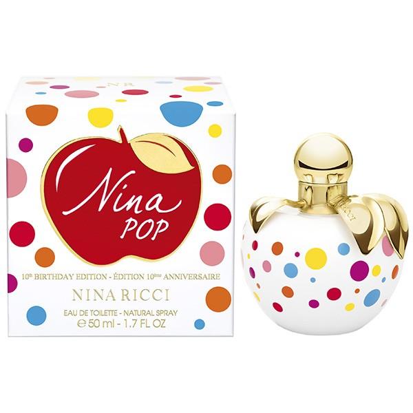 【11-12日P10・母の日・最大1,000円offクーポン】香水 ニナリッチ NINA RICCI ニナ ポップ EDT SP 50ml Nina Pop 10th Birthday Edition  フレグランス ギフト｜parfumearth