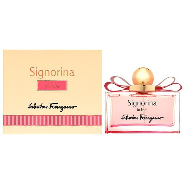 香水 サルヴァトーレ フェラガモ Ferragamo シニョリーナ イン フィオーレ EDT SP 100ml Signorina in fiore【レディース】フレグランス 並行輸入品