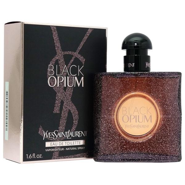 イヴ サンローラン YSL ブラック オピウム グロウ EDT SP 50ml YVES SAINT LAURENT BLACK OPIUM