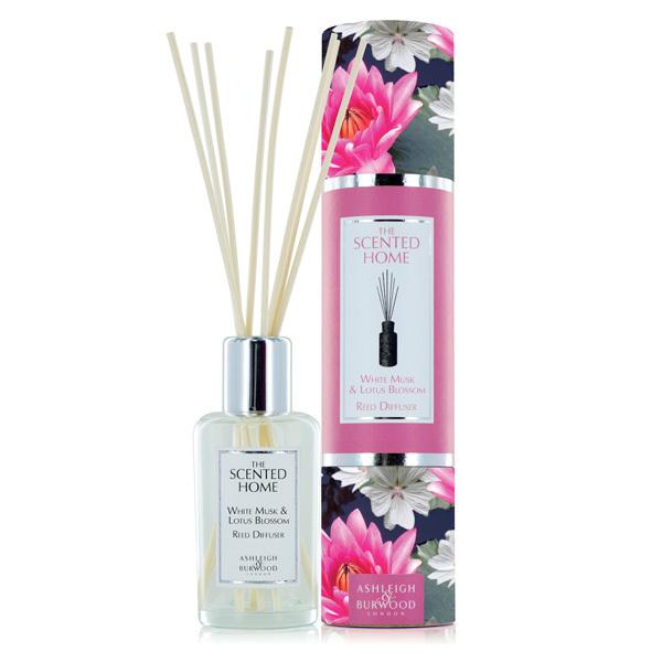 香水 アシュレイ&バーウッド ディフューザー ホワイトムスク&ロータスブロッサム 100ml Ashleigh & Burwood Diffuser White Musk &｜parfumearth