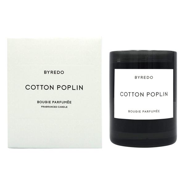 【未使用　頂き物】バイレード BYREDO コットン ポプリン キャンドル BYREDO（バイレード） コットン ポプリン キャンドル 240g COTTON