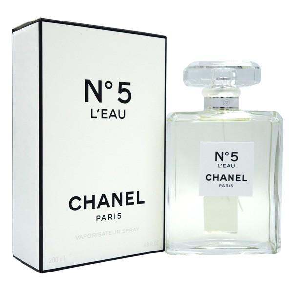 香水 シャネル CHANEL NO.5 ロー EDT SP 200ml NO5 L´EAU 【レディース