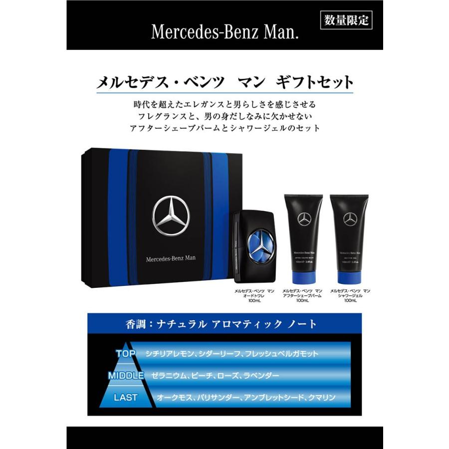 メルセデス・ベンツ MERCEDES BENZ マン オードトワレ ギフトセット