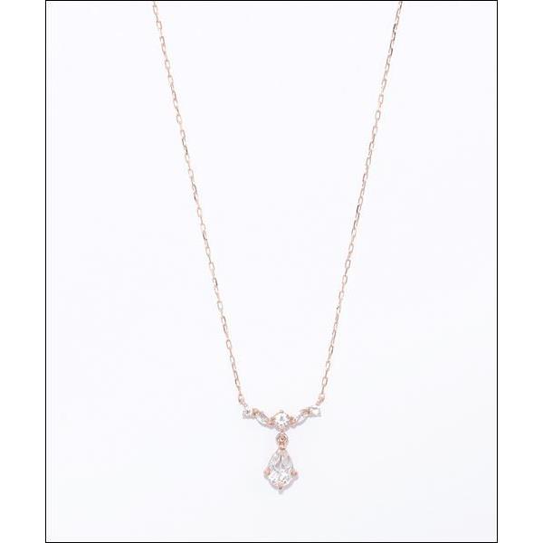 4℃ K10ピンクゴールド ネックレス ヨンドシー ラッピング無料