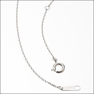 ４℃0.035ctダイヤモンド スターリングシルバーPTコーティングドロップネックレス ラッピング無料_2
