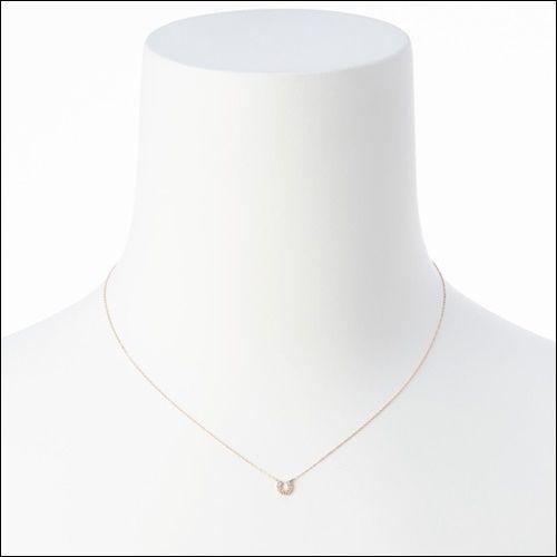 【送料無料】【ラッピング無料】4℃ ネックレス ピンクゴールド ヨンドシー ラッピング無料の画像