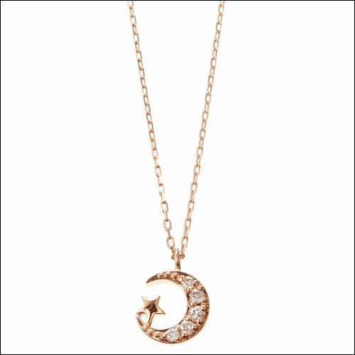 4℃ ネックレス ピンクゴールド ヨンドシー ラッピング無料