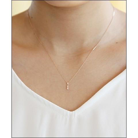 ４℃K10ピンクゴールドネックレス ラッピング無料_1