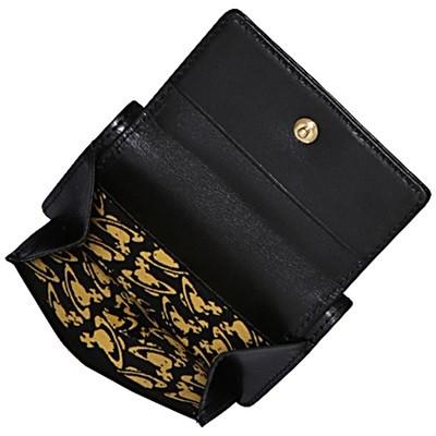 【新品】Vivienne Westwood 三つ折り財布WATER ORB 黒 Vivienne Westwood】ヴィンテージ WATER ORB 三つ折り財布