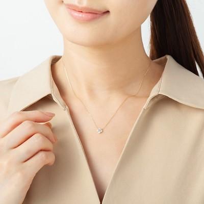 【送料無料】【ラッピング無料】ヨンドシー ネックレス K10イエローゴールド 12月誕生石 4℃_1