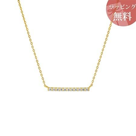 ヨンドシー ネックレス レディース ライン イエローゴールド 4℃
