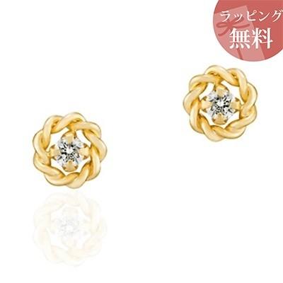 【送料無料】【ラッピング無料】ヨンドシー ピアス K10イエローゴールド 4℃