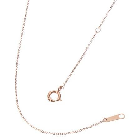 4℃（ヨンドシー） ネックレス レディース ハートモチーフ ピンク