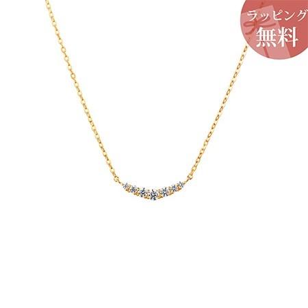 ヨンドシー ネックレス レディース キュービックジルコニア イエローゴールド 4℃