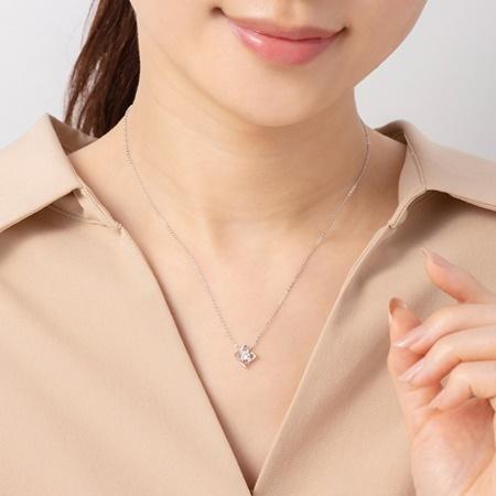 カナルヨンドシー Canal 4℃ ネックレス シルバー ネックレス キュービックジルコニア_1