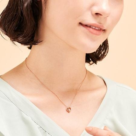 カナルヨンドシー Canal 4℃ ネックレス シルバー ネックレス キュービックジルコニア_1