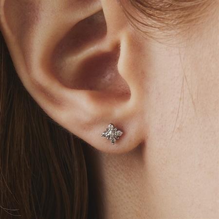 日曜限定値下げ★新品未使用☆新作CANAL4℃プラチナダイヤモンドピアス CANAL 4℃（カナルヨンドシー） ピアス プラチナ ピアス ダイヤモンド