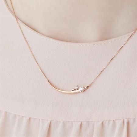 カナルヨンドシー Canal 4℃ ネックレス 【Clear Drop】 シルバーネックレス キュービックジルコニア_2