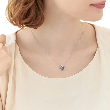 【送料無料】【ラッピング無料】カナルヨンドシー Canal 4℃ カナル4℃ Spring Collection シルバー ネックレス アイオライト_3