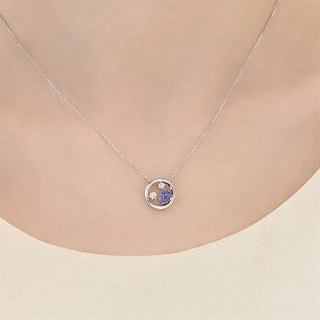 【送料無料】【ラッピング無料】カナルヨンドシー Canal 4℃ カナル4℃ Spring Collection シルバー ネックレス アイオライト_4