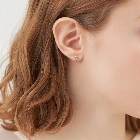 Canal 4℃ ストーンピアス ゴールド CANAL 4℃（カナルヨンドシー） 【送料無料】【ラッピング無料】カナル