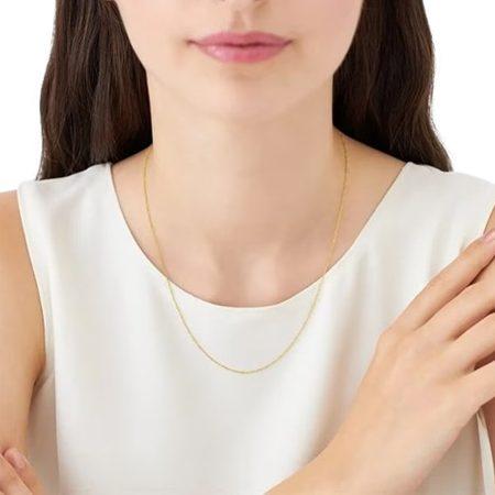 カナルヨンドシー Canal 4℃ カナル4℃ チェーンネックレス シルバー スクリュー レディース_3