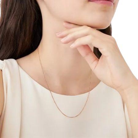 カナルヨンドシー Canal 4℃ カナル4℃ チェーンネックレス シルバー スクリュー レディース_3