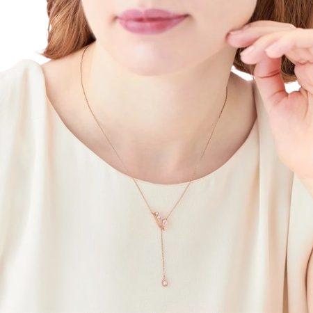 CANAL 4℃（カナルヨンドシー） カナル4℃ ネックレス シルバー 桜