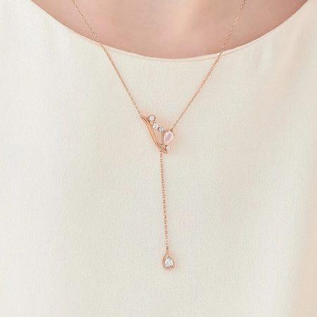 CANAL 4℃（カナルヨンドシー） カナル4℃ ネックレス シルバー 桜