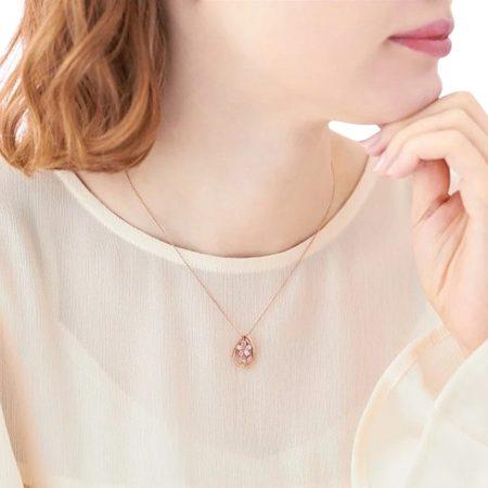 CANAL 4℃（カナルヨンドシー） カナル4℃ ネックレス シルバー 桜