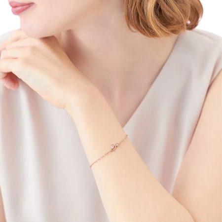 CANAL 4℃（カナルヨンドシー） カナル4℃ シルバー ブレスレット 桜
