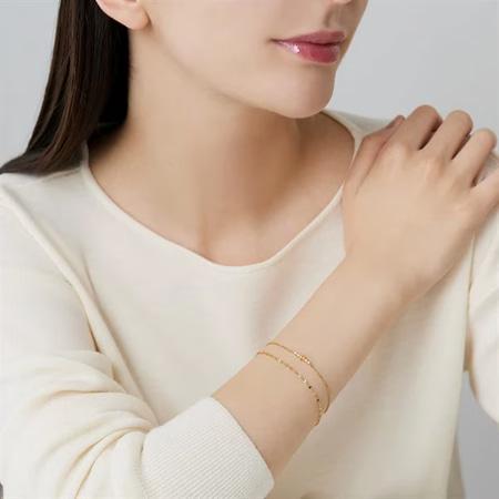 ヨンドシー ４℃ シルバー ブレスレット_3