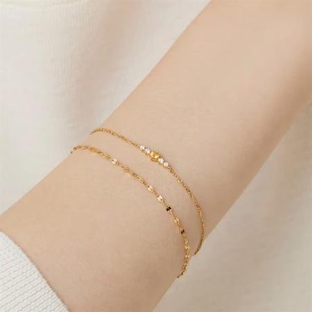 ヨンドシー ４℃ シルバー ブレスレット_4