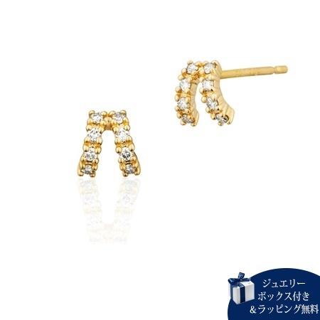 【送料無料】【ラッピング無料】ヨンドシー 4℃ ピアス K18イエローゴールド ピアス ダイヤモンド