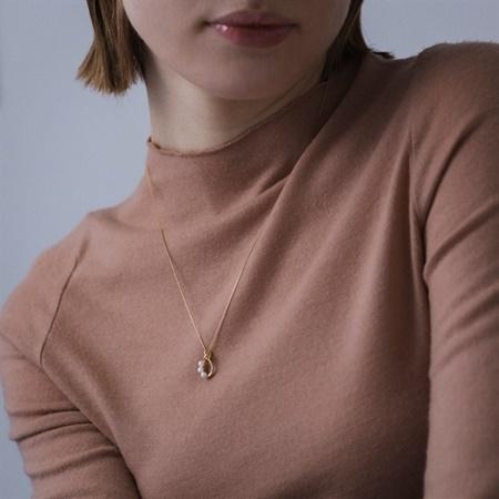 2026年 ヨンドシー 4℃ ネックレス K18イエローゴールド ネックレス 淡水パール 【UOI1686341154】(60610円)