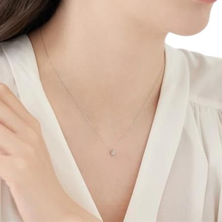 【送料無料】【ラッピング無料】ヨンドシー 4℃ アクセサリー K10ホワイトゴールド ネックレス ダイヤモンド_3