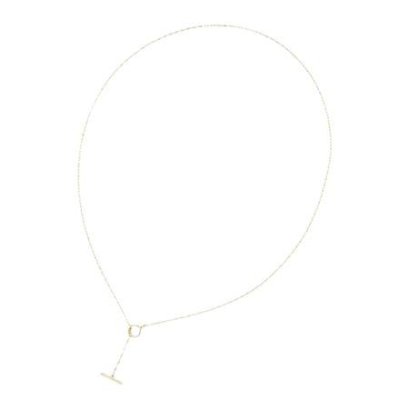 【送料無料】【ラッピング無料】ヨンドシー 4℃ Spring Collection K10イエローゴールド ネックレスの画像