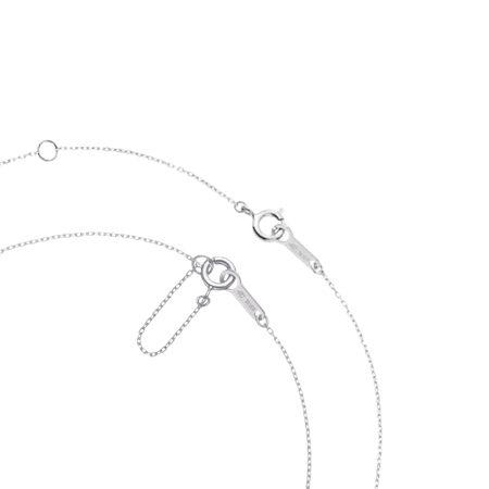 ヨンドシー 4℃ ネックレス シルバー しずく 3月誕生石 限定 アクアマリン レディース_2